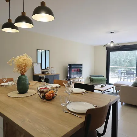 Apartmán Les Jardins Ensoleilles - T3 Spacieux & Confortable - *